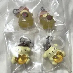 サンリオハロウィン えもキュン ポムポムプリン めじるしアクセサリー 4個セット