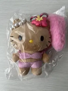 Hello Kitty マスコットキーホルダー ぬいぐるみ 日焼けキティ
