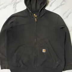 Carhartt カーハート フルジップ パーカー XL ブラック