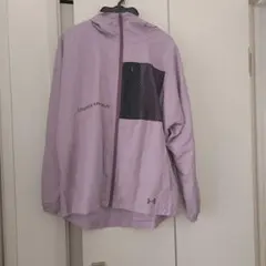 UNDER ARMOUR ラベンダージャンパー裏地メッシュMサイズ