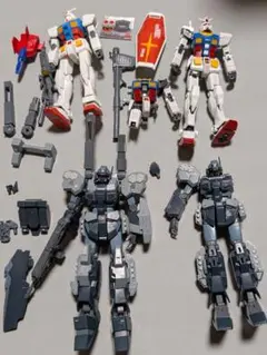 HG ジェスタキャノン他４体セット　ジャンク　完成品　部品取り
