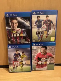 PS4 FIFA ゲーム4本セット　FIFA14.15.16.17