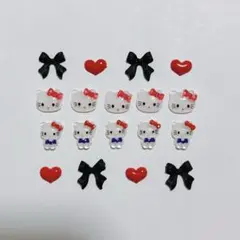 キティ ネイルパーツ セット 10個+おまけ　41