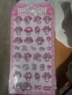 マイメロ　3Dシール　立体シール　ぷくぷくシール　サンリオ　海外限定　正規品