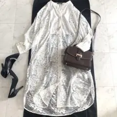✨専用✨MORABITO✨モラビトワンピース38 新品定価94,600円 モルガンティ ストライプ ワンピース ｜ MORABITO BLANC
