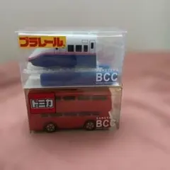 プラレール トミカ キャンドル 2個セット