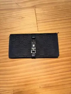 GUCCI グッチ 長財布 2つ折りGGキャンバス ジャッキー 二つ折り GG柄
