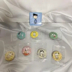 くら寿司 ビッくらポン スヌーピー 缶バッジ7種＆シールセット PEANUTS