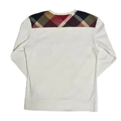 BLACKLABEL CRESTBRIDGE ロンT ショルダーチェック L