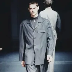 ISSEY MIYAKE MEN アーカイブ ウール ノーカラージャケット M - メルカリ