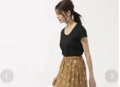 AZUL BY MOUSSY ベーシックラウンドネックT半袖プルオーバーのサムネイル