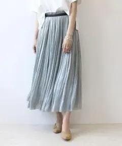 DRESSLAVE シャンブレープリーツスカートのサムネイル