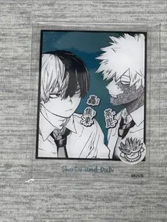 僕のヒーローアカデミア 箔入りアクリルカード 轟焦凍＆荼毘