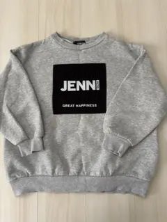 SISTER JENNI シスタージェニィ グレー トレーナー 裏起毛 130㎝