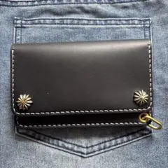 トラッカーウォレット ミドル コンチョ - メルカリ