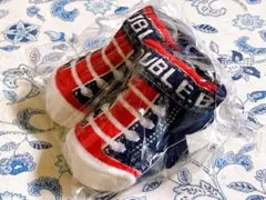 新品 DOUBLE.B ダブルB ベビー靴下 9〜10cm ミキハウス