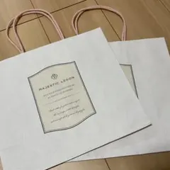 MAJESTIC LEGON ショップ袋 2枚のサムネイル
