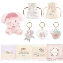 一番くじ　mikko キャミー　ぬいぐるみ　巾着　チャーム　ハンドタオル　ポーチ