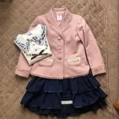 入学式 卒園式 120cm フォーマル 3点セットのサムネイル