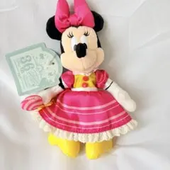 ディズニーランド 36周年 ミニーマウス ぬいぐるみバッチ