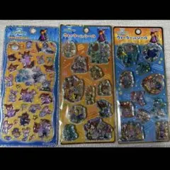 ズートピア2 ウォーターインシール　プチドロップステッカー3点セット