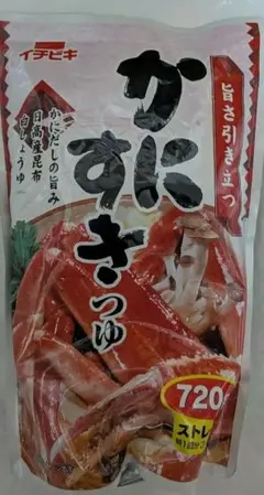 イチビキ かにすきつゆ 720g ストレートタイプのサムネイル