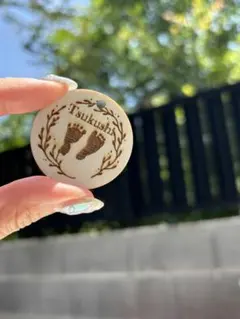 【オーダーメイド】足形キーホルダー　ハンドメイド