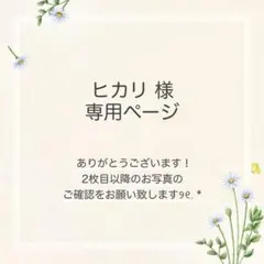 ヒカリ様 おまとめ4点