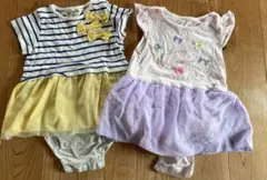 80cmロンパース　ワンピースのサムネイル