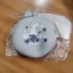 Moomin シリコンコインケース グレー 約10cm