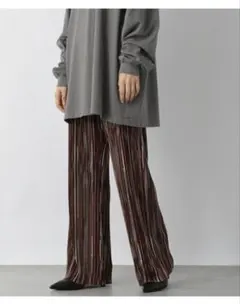 selfcut シャイニー柄パンツ LOWRYS FARM