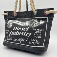 【美品】DIESEL ディーゼル ペーパーファイバー ヴィンテージトートバッグ