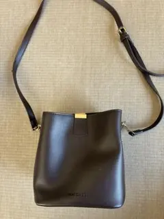 【美品】MACGHEE ショルダーバッグ 2WAY ダークブラウン