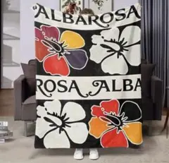 新品◇ALBA ROSAブランケット《150×200》◇アルバローザハイビスカス