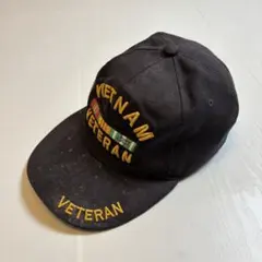 ケ*ン様 ビンテージ vintage Vietnam Veteran 刺繍 キャのサムネイル