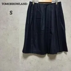 トゥモローランド　フレアスカート　ウエストタック　オフィス　綺麗め　Sのサムネイル