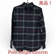 ❤️美品！ポロラルフローレンチェック キッズ　長袖シャツ　14