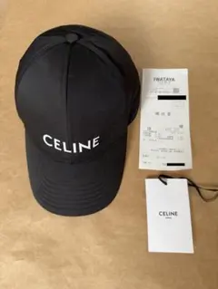 CELINE ブラックキャップ Mサイズ アジャスター付き CELINE ブラックキャップ Mサイズ アジャスター付き - メルカリ