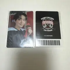 TREASURE 2028シーグリ オフライン特典トレカ ジフン