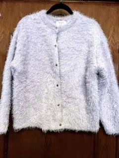 OPACUE CLIP シャギーニットカーディガン