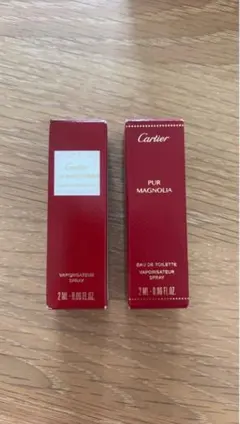 Cartier香水2ml2本 LA PANTHERE PUR MAGNOLIAのサムネイル