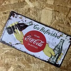 コカ・コーラ レトロサイン 金属製