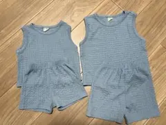 【美品】the lala ノースリーブセットアップ　XS M リンクコーデ