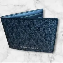 新品 MICHAEL KORS マイケルコース 二つ折りカードケース ブラック