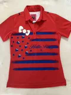 Hello Kitty VIVA HEART コラボ ポロシャツ ゴルフウェアのサムネイル