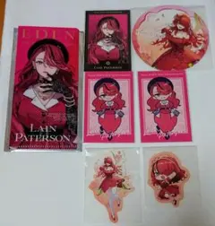 【レイン・パターソン】エデン組 チェキ コースター ステッカー 7点セット