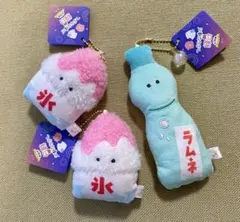 つぶらな瞳の縁日 ぬいぐるみマスコット 2種セット