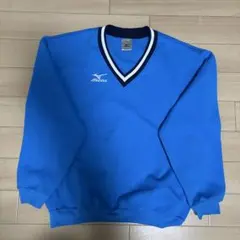 Mizuno 青 Vネックウェア M