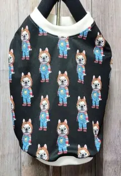 フレブル・パグ犬服 ハンドメイド(L) 少し小さめ - メルカリ