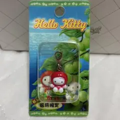 静岡限定 ハローキティ いちご ファスナーマスコット 2003 ご当地